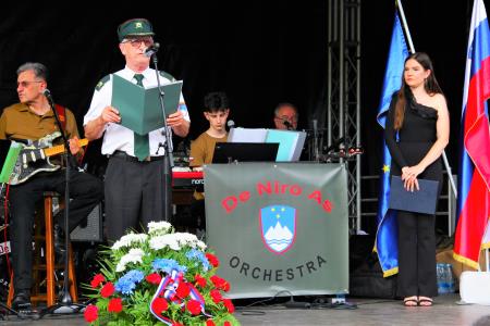 Govornik Jože Zorman